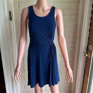 LR royal dark blue sleeveless soft comfy size small dress